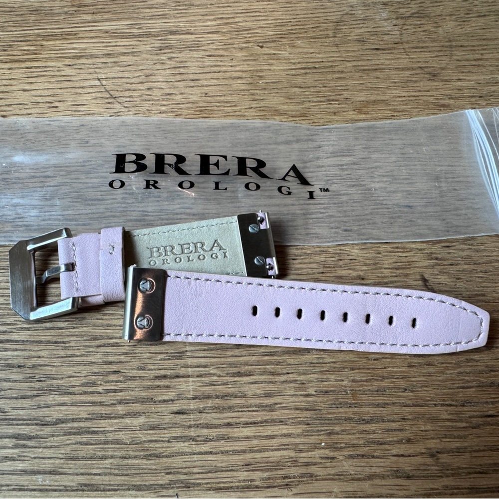 Brera Orologi Genuine Leather Watch Band